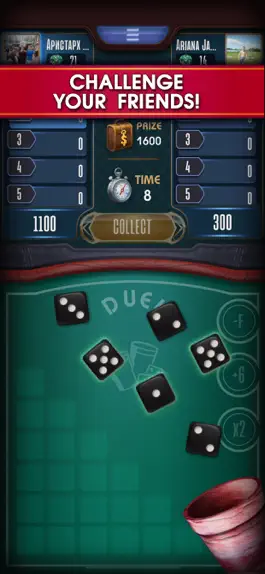 Game screenshot Farkle online -10000 Dice Game hack