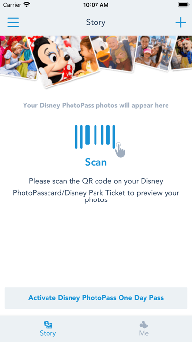 Disney PhotoPass Screenshot