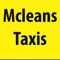 Welcome to the McLeans Taxis Taxis booking App