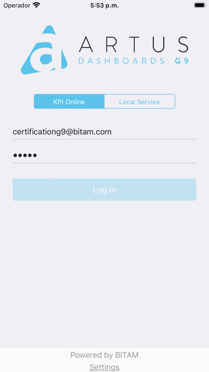 KPIOnline Dashboards G9