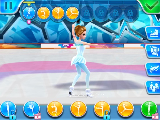 Ice Skating Ballerina iPad app afbeelding 4