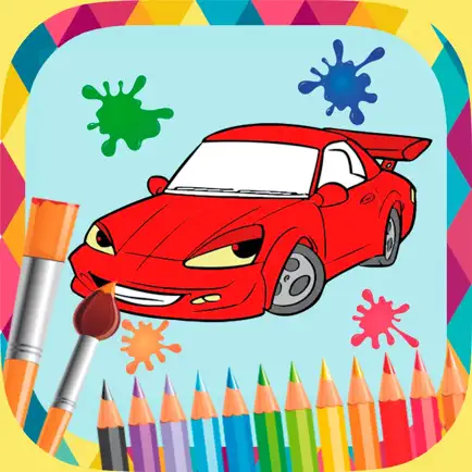 Cars coloring book to paint Cheats