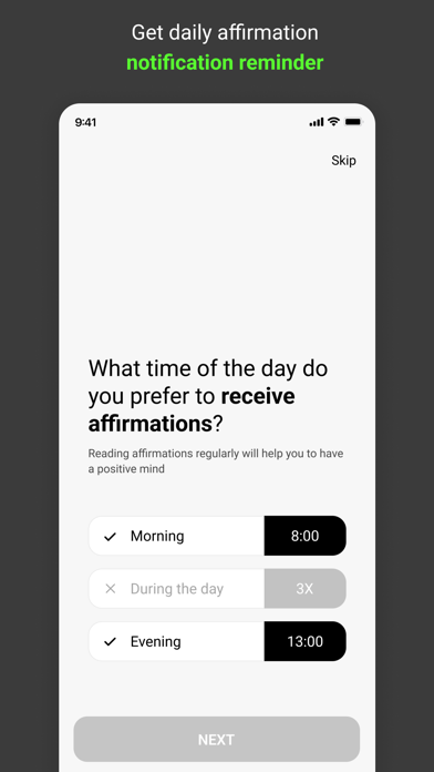 Affirm Daily Positive Quotes Screenshot