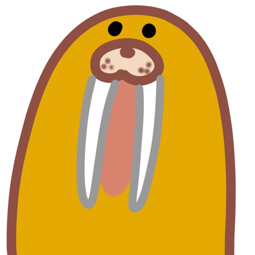 cute walrus sticker