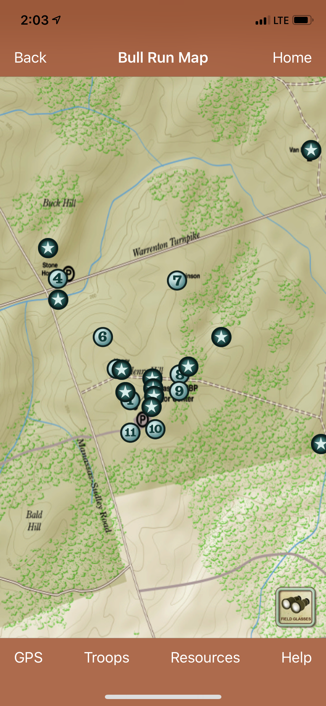 Bull Run Battle App