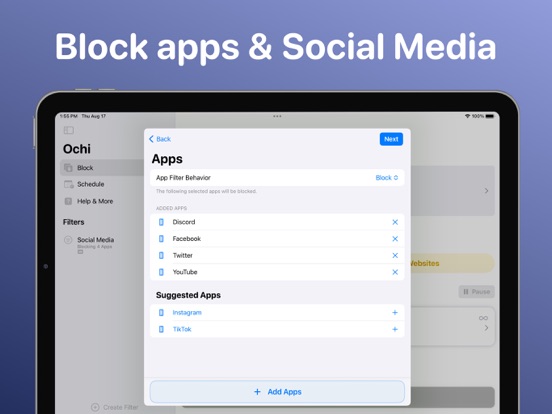 Ochi: Block Websites & Apps screenshot 2