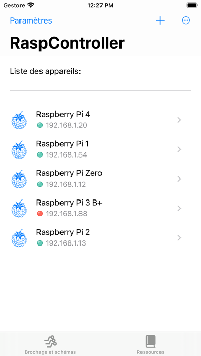 Screenshot #1 pour RaspController