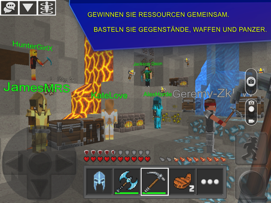 Survival Craft Planet of Cubes iPad app afbeelding 3