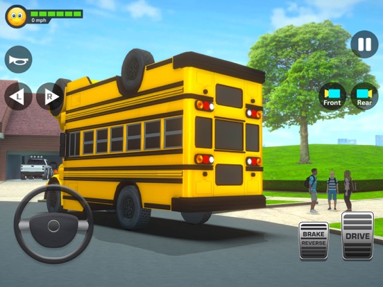 スーパーハイスクールバスドライビングシミュレーター3Dのおすすめ画像1