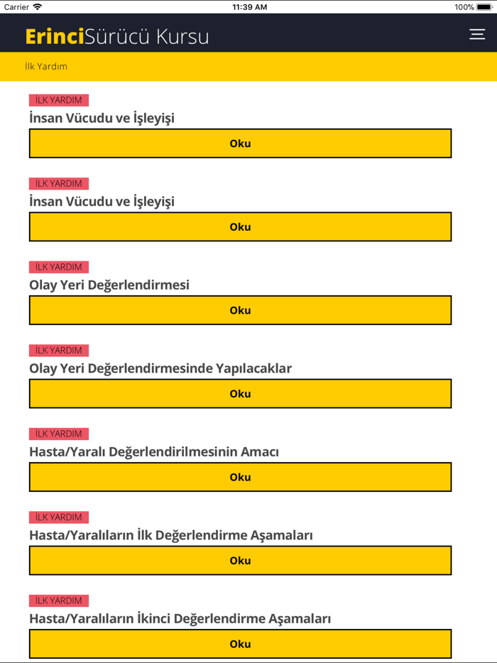 Erinci Sürücü Kursu