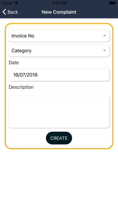 AToZ Courier Screenshot