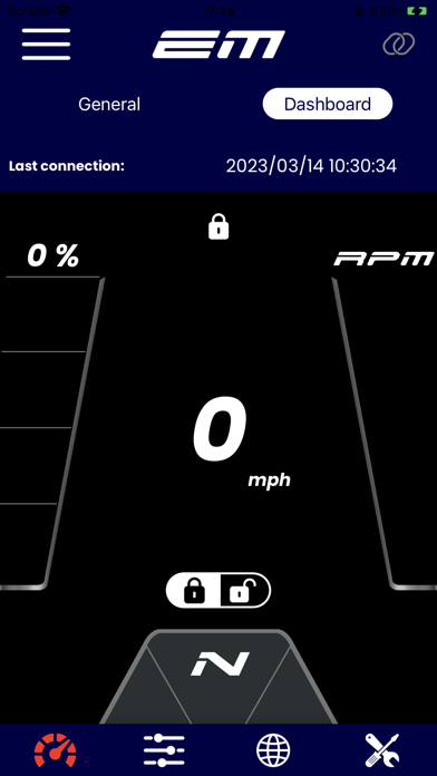 EM Connect Screenshot