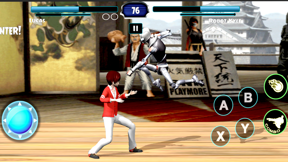 #5. Big Fighting Game (iOS) Ved: Ali asif