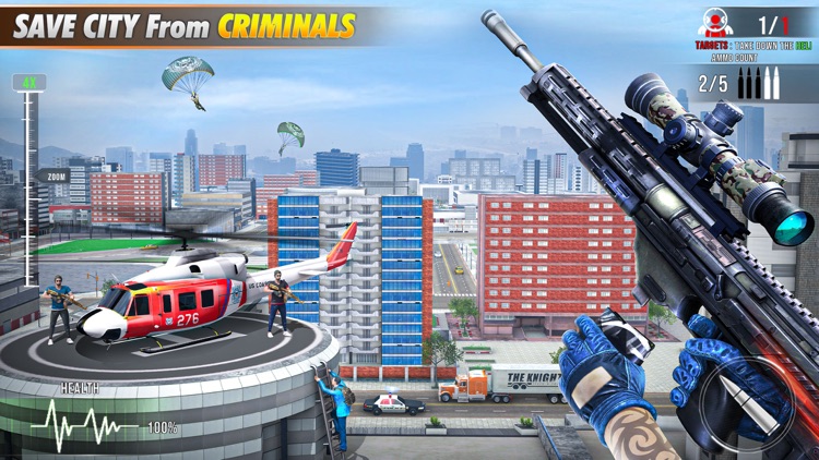 Sniper Ops: Gun Shooting Games