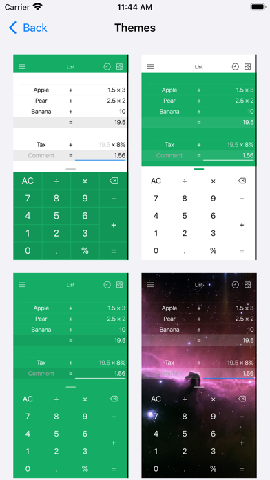 Bamboo Calculator Screenshot