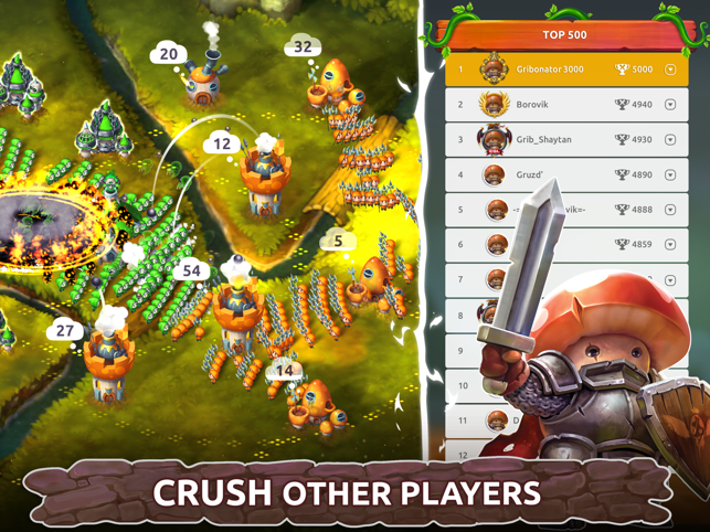 ‎Mushroom Wars 2: RTS Strategy Screenshot