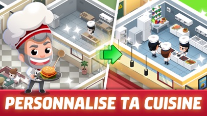Screenshot #1 pour Idle Restaurant Tycoon: Empire