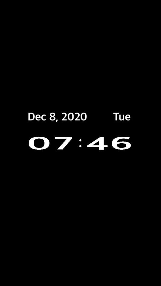 #2. Minimum Clock (iOS) Podle: Mihoko Araki