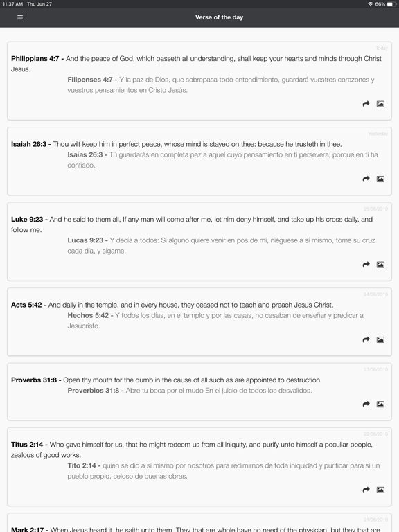 Bilingual Bible Now iPad screenshot 4 - Book app