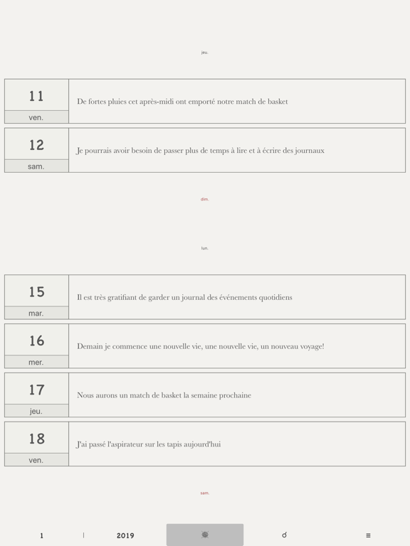 Screenshot #4 pour Journal Simple - Mon Journal