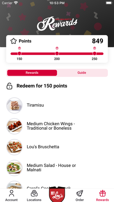 Lou Malnati’s Pizza & Delivery Screenshot