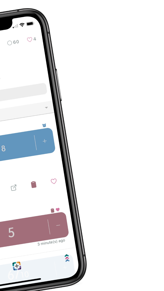 #2. KliksApp - An Elegant Counter (iOS) 由: Shlomo Avigdor