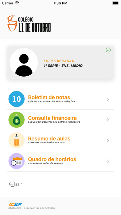 Colegio 11 de Outubro Screenshot