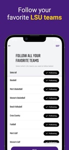 LSU Sports Mobile screenshot #1 for iPhone