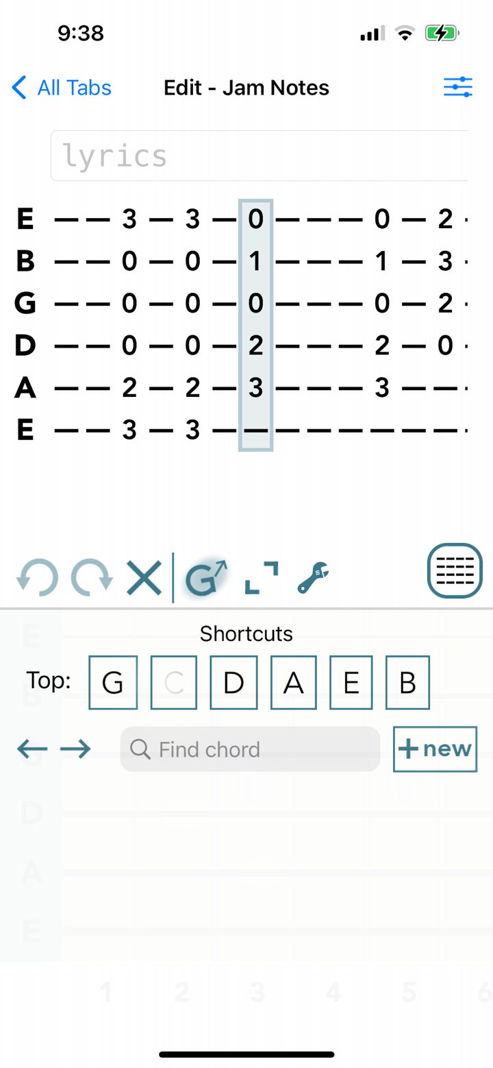Guitar Tab Maker screenshot 3