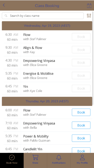West End Yoga Screenshot