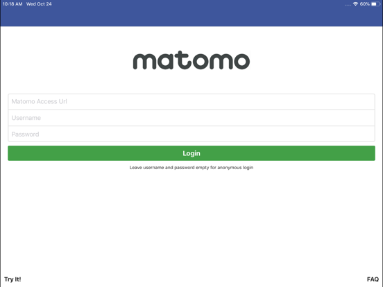 Matomo Mobile 2 iPad screenshot 6 - Productivity app