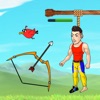 Rope hang rescue master icon