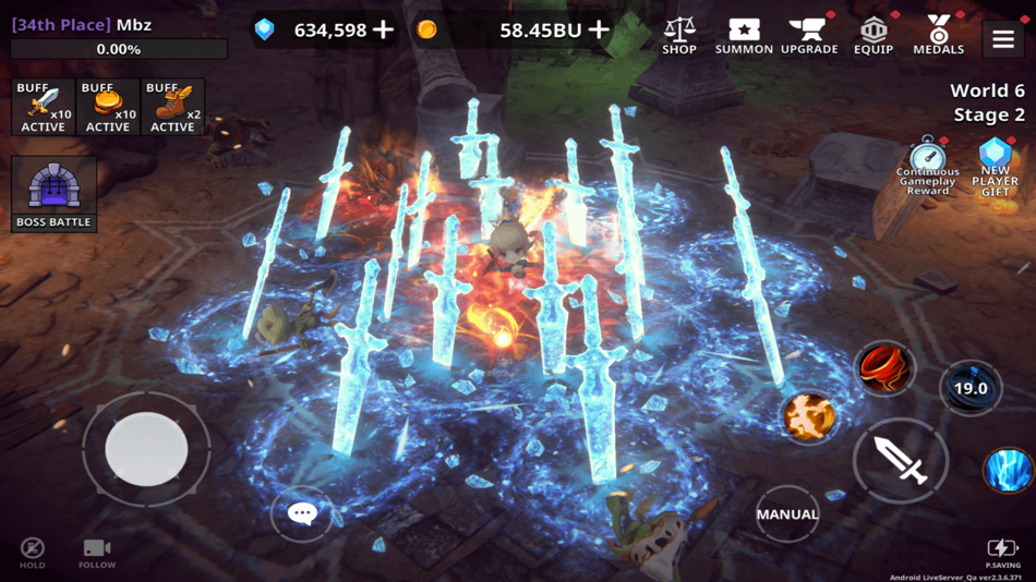 #1. Dungeon Knight (iOS) 게시자: GA Studio Inc.