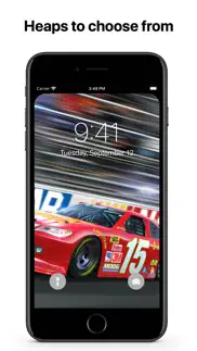 nascar wallpapers - notch iphone screenshot 2