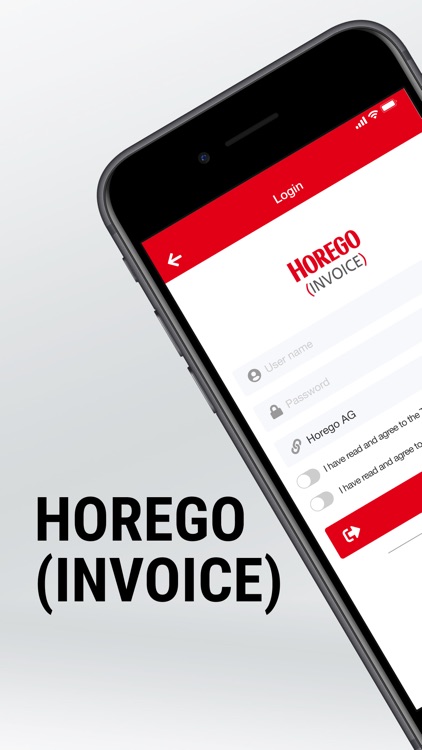 HOREGO INVOICE