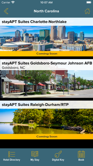 stayAPT Suites Screenshot