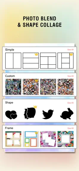 Game screenshot Фото Blend & Shape Collage mod apk
