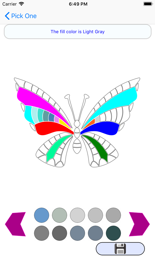 #4. Live Animated Coloring Book (iOS) 由: Azamat Orazbayev