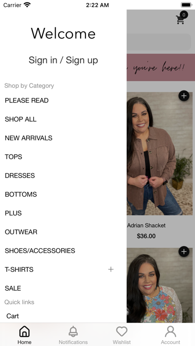 Style and Grace Boutique Screenshot