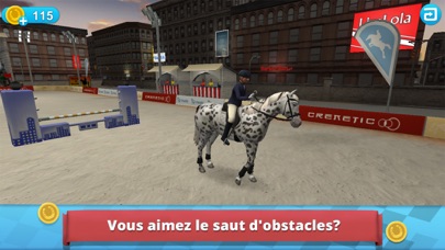 Screenshot #1 pour Horse World - Saut d'obstacles