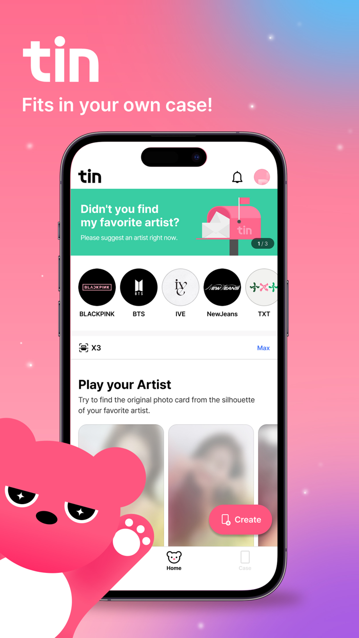 tin - Kpop Digital Photocards