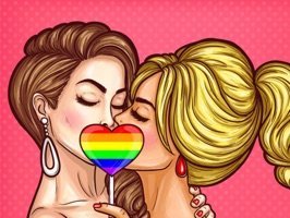 Lesbian Sticker