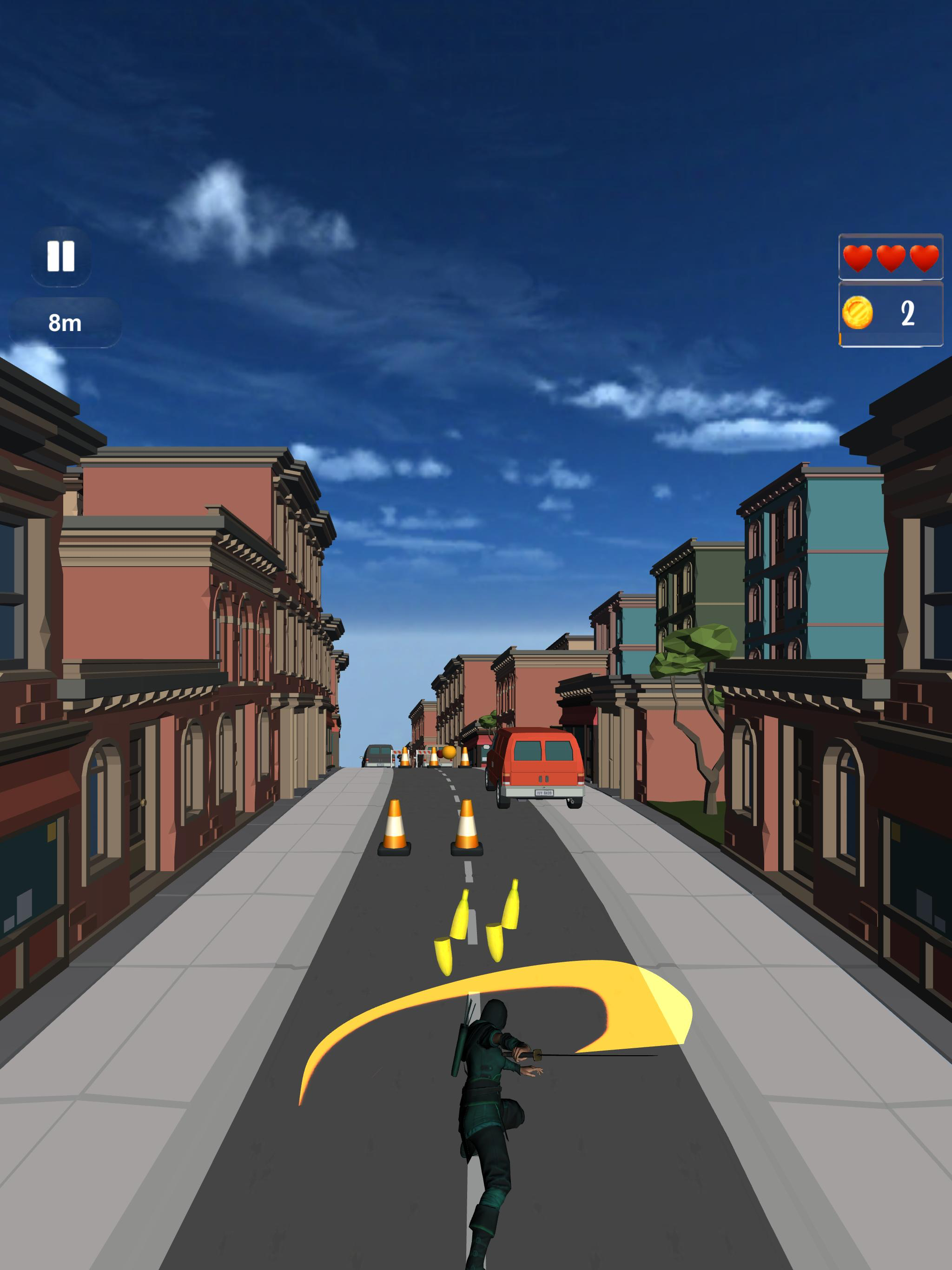 Ninja Run:Fruit Cutter 3d Game