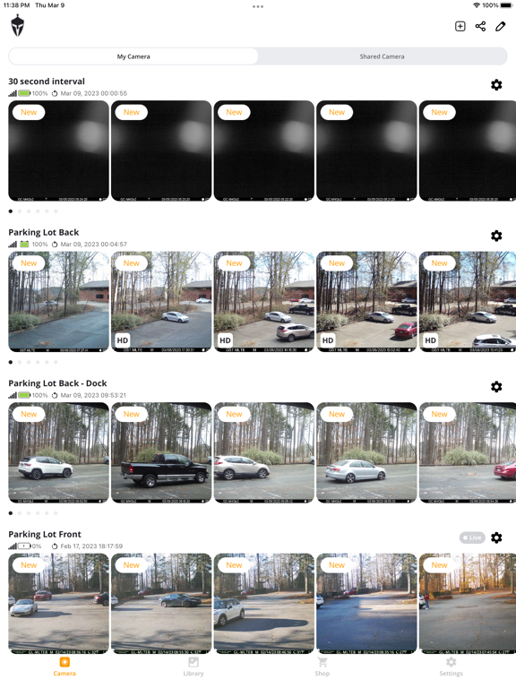 Screenshot #5 pour Spartan Camera Management