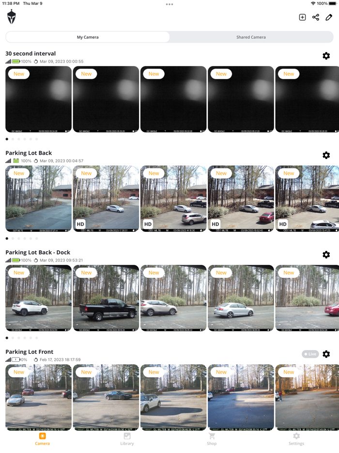 Spartan Camera Management