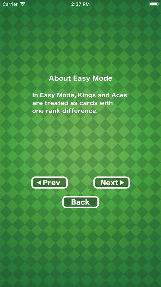 #2. Golf Solitaire : Card Game (iOS) By: Kazunari Hiyoshi