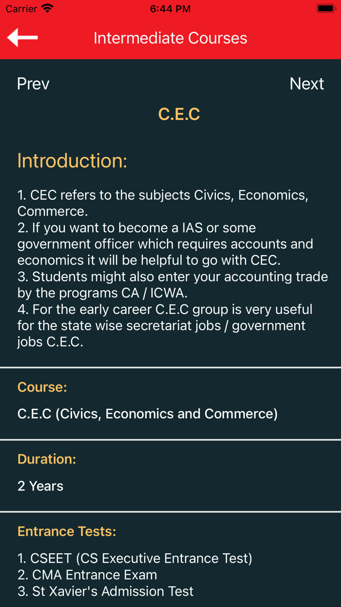 Career Guide Study Job Planner