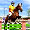 Derby Horse Jumping Games 3d icon