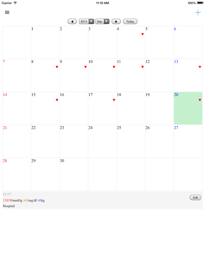 Blood Diary  Diabetes