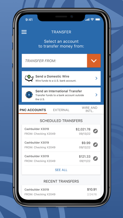 PNC Mobile Banking Screenshot